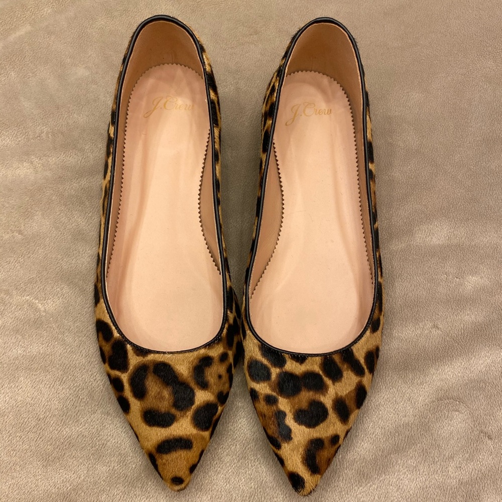 J. Crew pointed toe flats